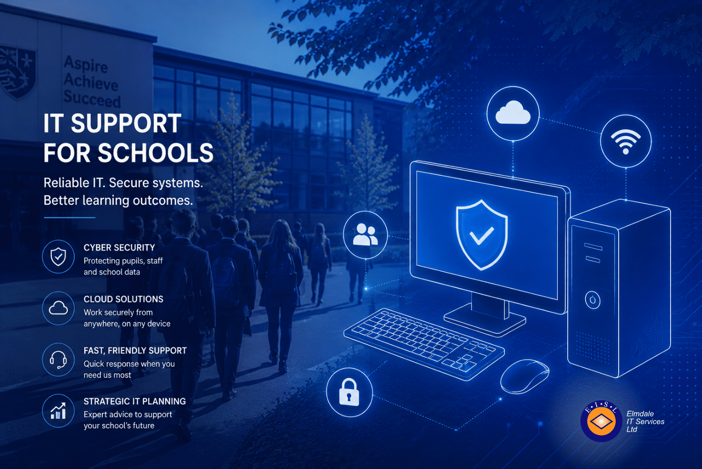 Choosing IT support services for schools - Elmdale IT Services Ltd